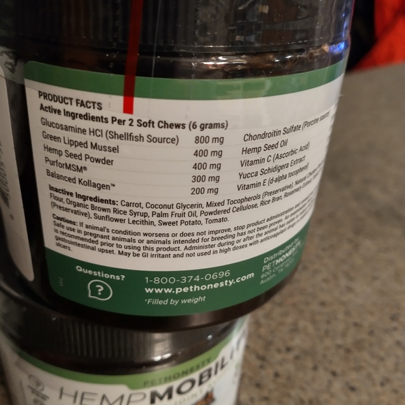 Pet honesty Senior Mobility chews - Picture 5 of 6